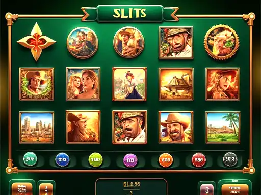 Grid of online pokies and casino games at Instant Casino Australia